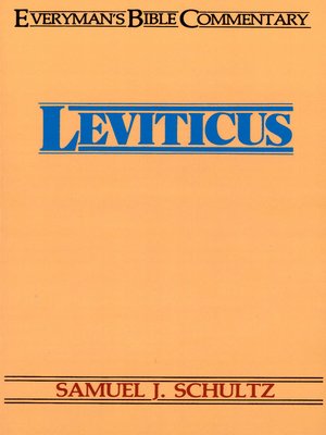 cover image of Leviticus- Everyman's Bible Commentary